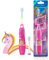 Brush-Baby Baby KidzSonic Elektrische Zahnbürste für Kleinkinder und Kinder, für Kinder ab 3 Jahren (Einhorn) 1 Stück (1er Pack)
