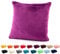 heimtexland ® Flanell Kuschel Kissen Super Soft Dekokissen Plüsch Typ380 Kissenhülle Beere Violett 40x40 cm
