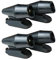 Hsthe Sea 4 Stück Hirschpfeife Warnung, Wildlife Alarm Ultraschallpfeife für Autos, Motorräder, Schwarz Ultraschall Hirschwarnung, selbstklebend