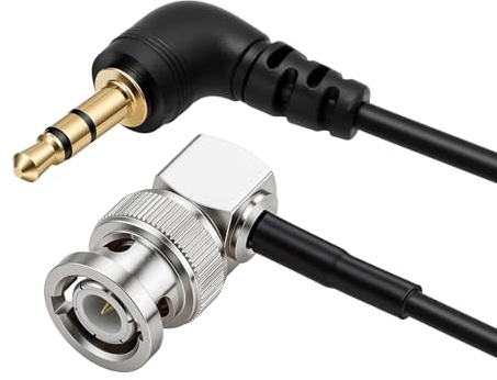ZBLZGP 3,5 mm TRS Klinke Tentacle Sync auf BNC Timecode Kabel für Kamera