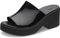 Crocs Herren Brooklyn Slide Heel Sandalen, Black, 42/43 EU