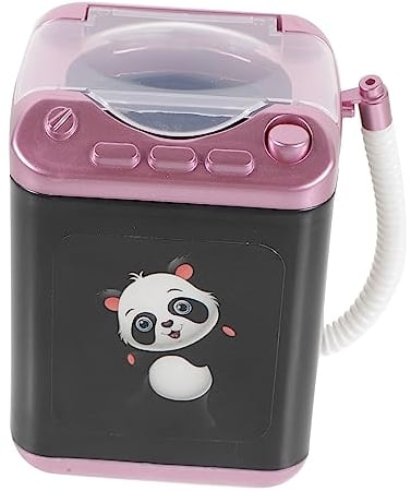 FRCOLOR Automatic Makeup Brush Cleaner Beauty B-lender Washing Machine Cosmetic Cleaning Device Mini Makeup Brush Washer Play Puff Cleaner Toys Electric Plastic Child Sponge