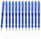 Auauraintt 12 Stück Radierbarer Kugelschreiber,Blau Radierbare Stifte,0.5mm Erasable Pen Set,Radierstifte Löschbare Gelstifte,Für Studenten Geschenk, Schul Bürobedarf
