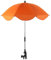 Quzente Kinderwagen Sonnenschirm, Tragbarer UV Schutz Kinder Sonnenschirm, Verstellbarer Baby Regenschirm Kinderwagen Sonnenschirm Mit Clip Für Fahrrad Rollstuhl Strandkorb