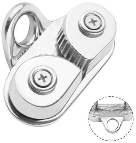 Cam Cleat Fairlead Stainless Steel Cam Cleat Marine Fairlead Sailing Accessories Stainless Steel Pulley Rope Clamp For Boats And Kayaks