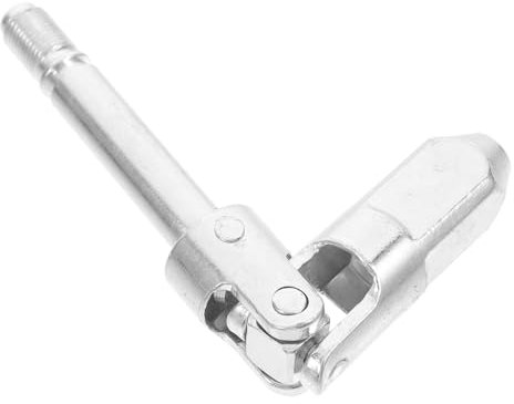 NULYLU Jack Direction Joint with Drop Shaft Steel Cardan Shaft for Trailer Jack Double Pump Design for Efficient Lifting Head for Easy Angle Positioning