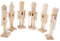 UPKOCH Holz Nussknacker 6 Stück Nussknacker Aus Holz Zum Selbermachen Geburtstagsdekoration Für Jungen Weihnachtsbasteleien Aus Holz Für Kinder Bemalte Bastelarbeiten Nußknacker
