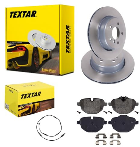TEXTAR Bremsscheiben 330mm + Beläge hinten passend für 5er F11 Touring
