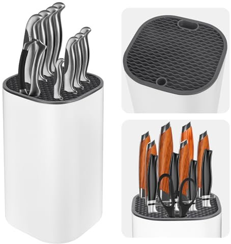 Bloc Couteaux Cuisine, Universel Porte Couteau, Rangement Ustensiles Cuisine, Détachable