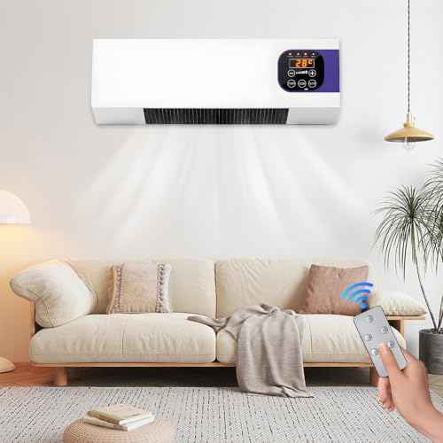 Aire Acondicionado Portátil 2000 W,Caliente/Frío Ajustable con Control Remoto Y Temporizador De 6 Horas