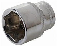 Silverline Socket 1/2 Drive 6pt Metric