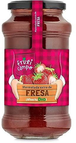 DIA Fruticampo Mermelada de Fresa Extra Frasco, 650g