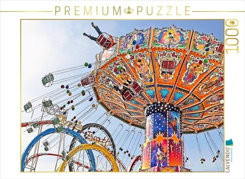 CALVENDO Puzzle Kettenkarussell | 1000 Teile Lege-Größe 64 x 48 cm Foto-Puzzle für glückliche Stunden