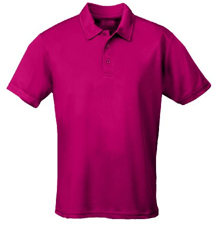 AWDis Cool Polo Shirt : Color - Hot Pink : Size - XL
