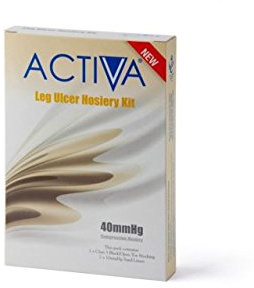 Activa Hosiery Kit Below Knee Stocking and Liner Medium