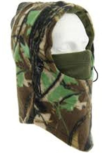 NGT FC-SNOOD-500 Deluxe Camo Snood With Face Guard - Camo, Standard