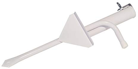 Videx-Sonnenschirmhalter Rasendorn, weiß, Ø 25mm