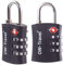 OW-Travel Candado maleta TSA Anti robo. Candado ABS numerico 3 Digitos. Candado Combinacion Taquilla. Candados para mochilas y maletas. Candado Taquilla Gimnasio. Candado seguridad equipaje Negro 2