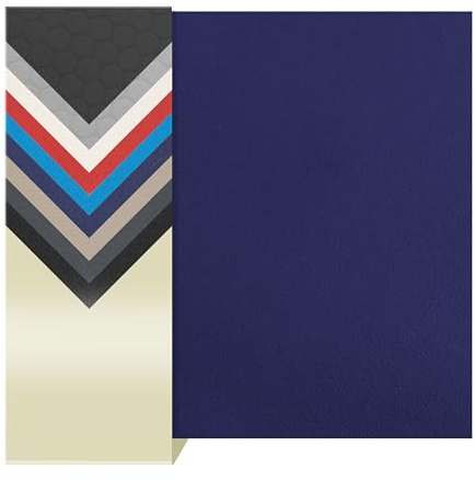 Primaflor PVC Bodenbelag Expotop | 200 x 1200 cm | Blau | 2,00 m breit | R10, Bfl-s1 und Nutzungsklasse 22; 2 mm flach, mit Schaumrücken, für Wohnräume, Nassbereiche und Events