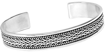 Treasure Bay Herren-Armreif 925 Sterling Silber 25.5g