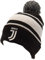 JUVENTUS FC Unisex Bommelmütze (Einheitsgröße) (Weiß/Schwarz)