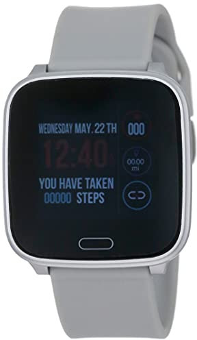 iConnect by Timex Active Smart Watch with Heart Rate, Notifications and Activity Tracking. Silver, silver, Strap.