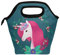 hengpai Lunch-Tasche mit Einhorn-Motiv, aus Neopren, für Arbeit, Picknick