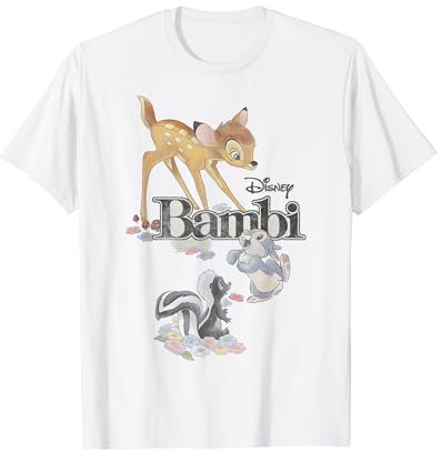 Disney Bambi Classic Title Logo T-Shirt