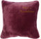 Krings Fashion Kissen- Kuschelkissen mit Name Bestickt- 50 x 50 cm - Beere - Stickfarbe wählbar - Wunschtext individuell anpassbar - Hülle mit Inlett - jetzt anpassen
