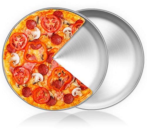 HaWare - Bandeja para pizza (2 unidades, 30 cm)