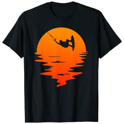 Wakeboarder Wakeboard Wakeboard Geschenk Wave Board T-Shirt