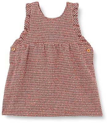 United Colors of Benetton Salopette 4H3LAT00E Bimbo 0-24, Rosso 902, 74