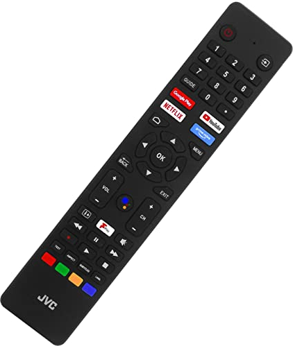 Genuine RM-C3250 504Q3260112 New Voice Remote Control Compatible with JVC Smart HD 4k Ready LED LCD TV with Assistant LT-32CA690 LT-32CA790 LT-43CA790 LT-43CA890 LT-50CA890 LT-65CA890 Tv Models