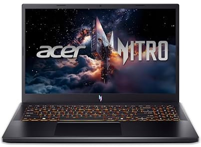 Acer Nitro V15 (ANV15-52-70MY) Gaming Laptop | FHD IPS 165Hz Display | Intel Core i7-13620H | 16 GB RAM | 1 TB SSD | NVIDIA GeForce RTX 5060 | Windows 11 | QWERTZ Tastatur