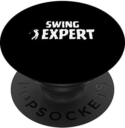 Golf-Terminologie-Schaukel-Experte PopSockets mit austauschbarem PopGrip