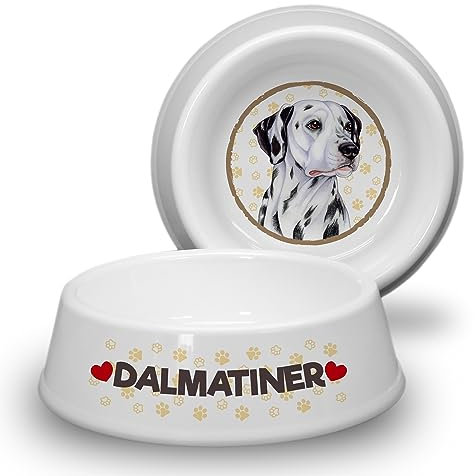 DALMATINER - Gamelle pour Chien Ø 21cm. Antidérapante pour Chiens de Taille Moyenne Pratique, Robuste et Durable.
