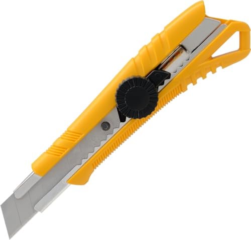 Segmentmesser 18mm KDS L-35YE Twist Lock Yellow (1x Klinge)