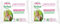 Love & Green - Lingettes Toilettes Saines et Ecologiques - Paquet de 55 Lingettes - Certifiées Cosmo Natural par ECOCERT et FSC - Emballage recyclable (Lot de 2)