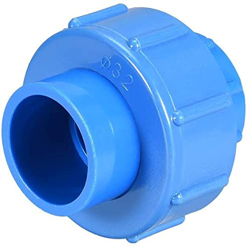 XYWHPGV 32mm X 32mm PVC Raccord De Tuyau Union Solvant Socket Connecteur Rapide Bleu(7bd4d a3c00 1aea3 eac91 81c3a aa01d
