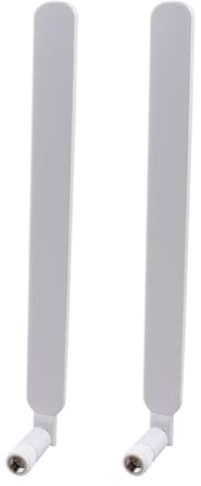 Futheda 2pcs 4G LTE Antenna SMA Male Full Band 8dBi Omni-directional External Antenna Compatible with CPE Router, IP Camera, Mini PCIE Card, Access Point, Wireless Range Extender, Wireless Modem
