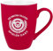 Spruchreif | Soft-Touch Tasse Rot Die besten Frauen spielen Dart – Beidseitig gravierte Tasse mit Darts-Spruch | Geschenk für Dartspielerinnen, Vereinskolleginnen & Fans | 350 ml