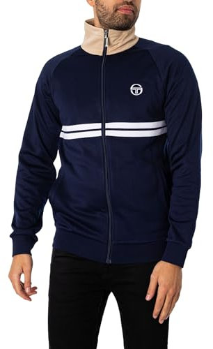 Sergio Tacchini Herren Dallas Trainingsjacke, Blau, S