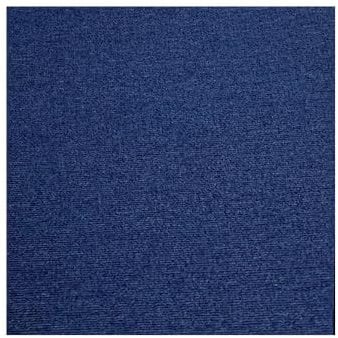 20 x Carpet Tiles 5 SQM Heavy for Bedroom Living Room Office Premium Flooring Rugs Floor Tile Hardwearing Anti-Slip Floor Covering, Bitumen Backed 2024 New (Royal)