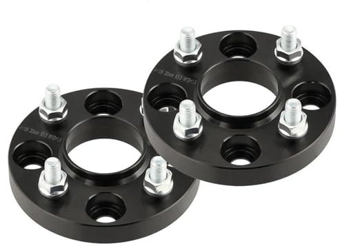 DZSGJNOF Spurverbreiterungen Für Ford Für Fiesta ST150 Mk6 Mk7 2x20mm Hubcentric Spurverbreiterungen 4x108 CB 63,3mm Nabenabstandshalter