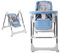 Mobiclinic® kids, Trona balancín evolutiva, 2 en 1, 6-36 meses, 15kg, Nala, Plegable, Ajustable altura y respaldo, Doble bandeja extraíble, Ruedas giro 360º, Arnés con 5 puntos