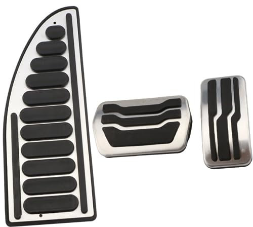 Für Ford,Für Focus C-Max S-Max,Für Mondeo,Für Fusion MK4,Für Mazda3,Für Lincoln MKC Edelstahl-Tretauto-Zubehör (at mit Rest)