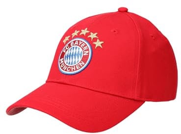 FC Bayern München Baseballcap I Baseballkappe I Kinder I Logo I Rot