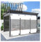 Bâche imperméable blanche transparente avec fermeture éclair pour pergola, patio, porche, tonnelle, abri d'auto - 4 x 3 m