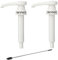 Lot de 2 pompes à sirop pour sirop Monin 1,0 l - Pompe doseuse pour 10 ml + 1 brosse de nettoyage ZZ-Clan gratuite compatible avec le tube montant de la pompe