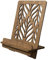 Générique Portacellulare portatile Stand, Wooden Brown, Stylish Smartphone Mount, Desk Organizer Rack for Tablets, Home, Bedroom, Uffici, Home Decoration